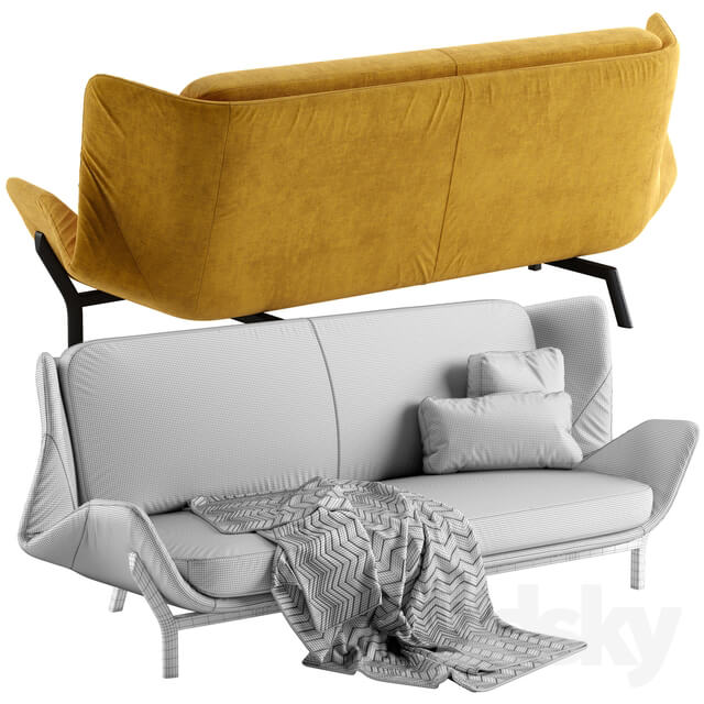 Ligne roset clam sofa
