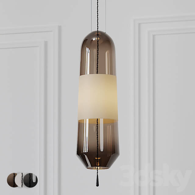 Mini Glass Pendant Light 3 Different Materials Pendant light 3D Models
