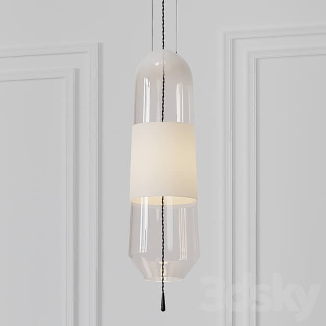 Mini Glass Pendant Light 3 Different Materials Pendant light 3D Models