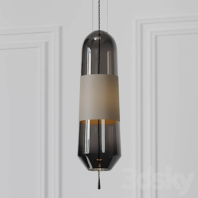 Mini Glass Pendant Light 3 Different Materials Pendant light 3D Models