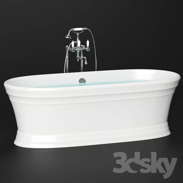 Stone bath Victoria Albert Worcester 180x78