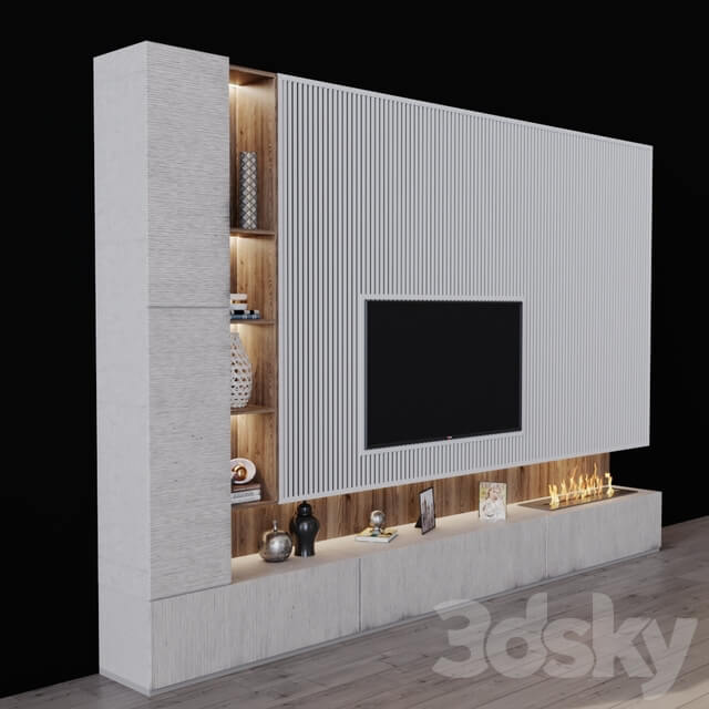 tv set 94 3D Models