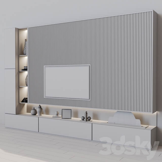 tv set 94 3D Models