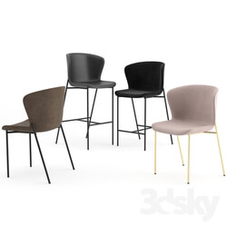 La Pipe Chairs by Friends Founders 