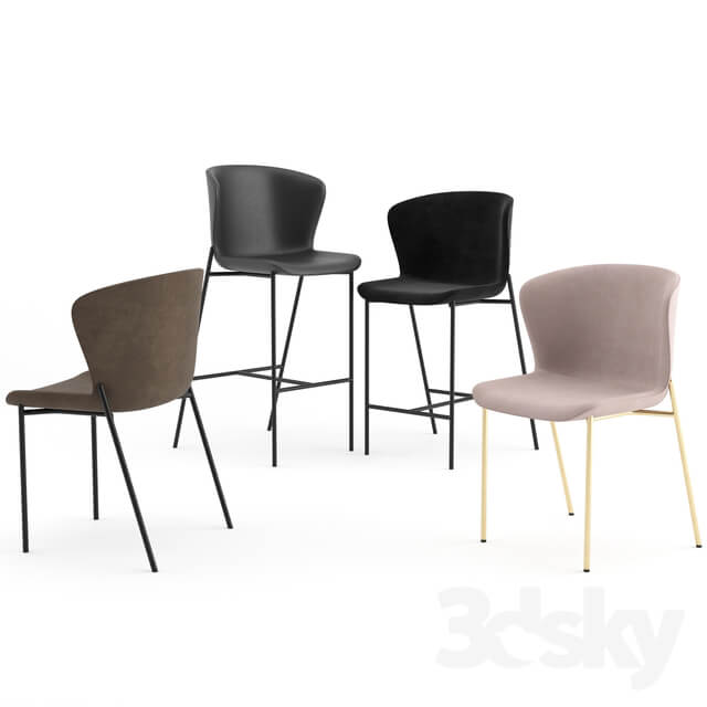 La Pipe Chairs by Friends Founders