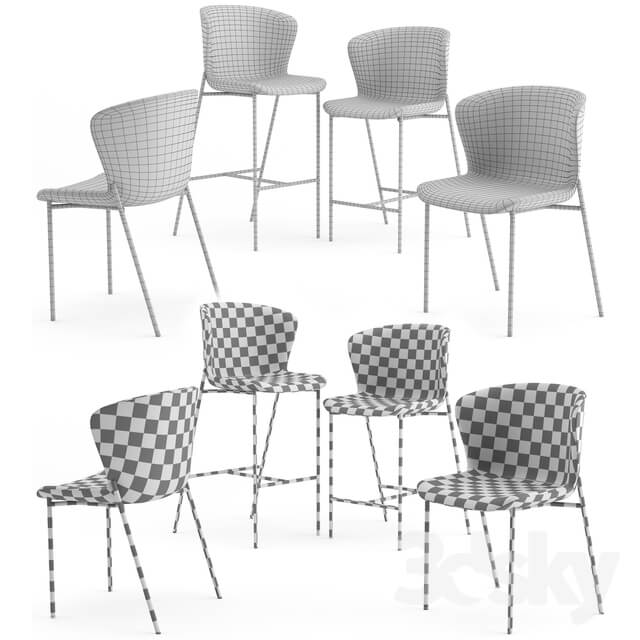 La Pipe Chairs by Friends Founders