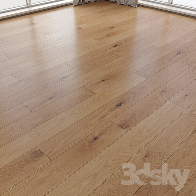 Parquet Kahrs Oak Nouveau White