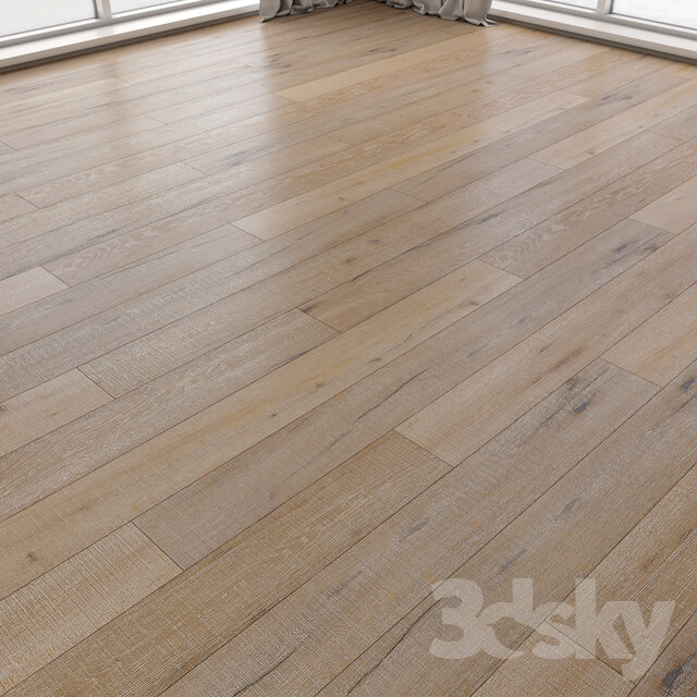 Parquet Kahrs Oak Saw White