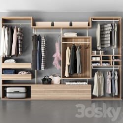 A wardrobe Wardrobe Display cabinets 3D Models 