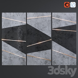 Other decorative objects Panel roundmix2 