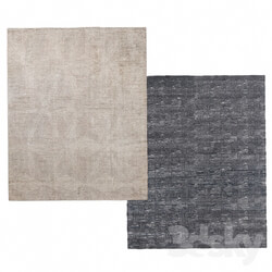 Carpet Mosaic Hand Knotted Silk by Restoration Hardware 