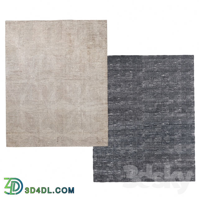 Carpet Mosaic Hand Knotted Silk by Restoration Hardware