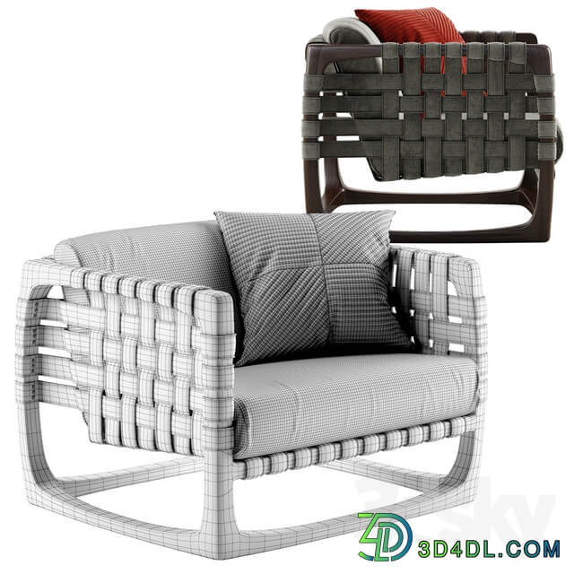 Riva bungalow armchair