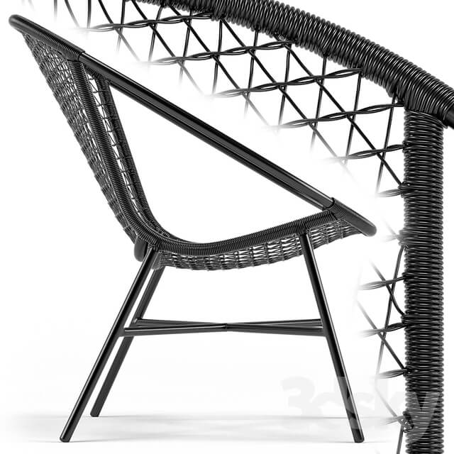 Sala Graphite Lounge Chair