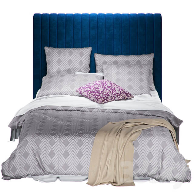 Bed Home Republic Soho Quilted Ash Quilt Cover