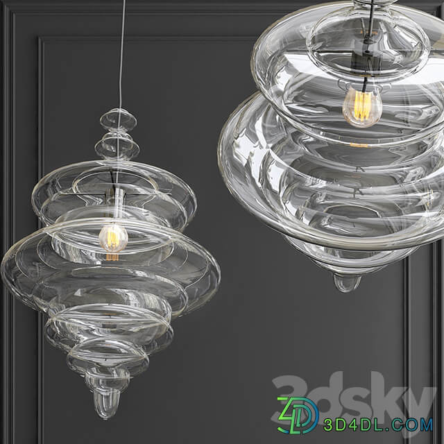 Chandelier Neverending Glory by LASVIT Bolshoi Theater I Pendant light 3D Models