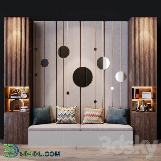 Furniture composition 6 3D Models