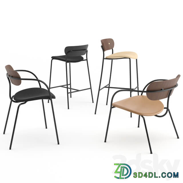 Pavilion Chairs Collection by TRADITION