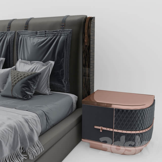 Bed DIAMOND BED BY TURRI