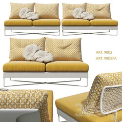 ROBERTI CORAL REEF Sofa 9802 and 9802FA 