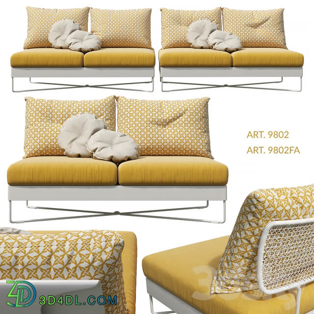 ROBERTI CORAL REEF Sofa 9802 and 9802FA
