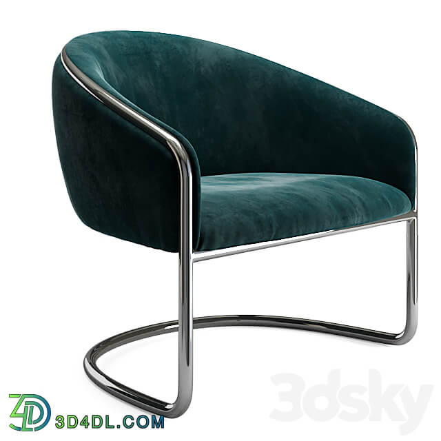 Thonet tubular club chair