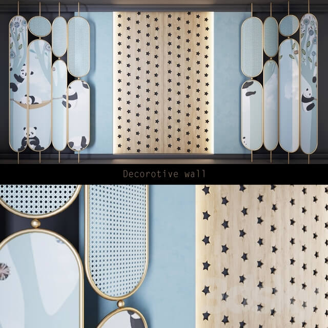 Decorative wall 10