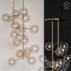 Gallotti Radice Bolle Pendant Light by Massimo Castagna Pendant light 3D Models 
