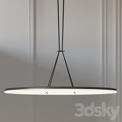 Exclusive Button 90 LED Pendant Light By Lukas Peet Pendant light 3D Models 