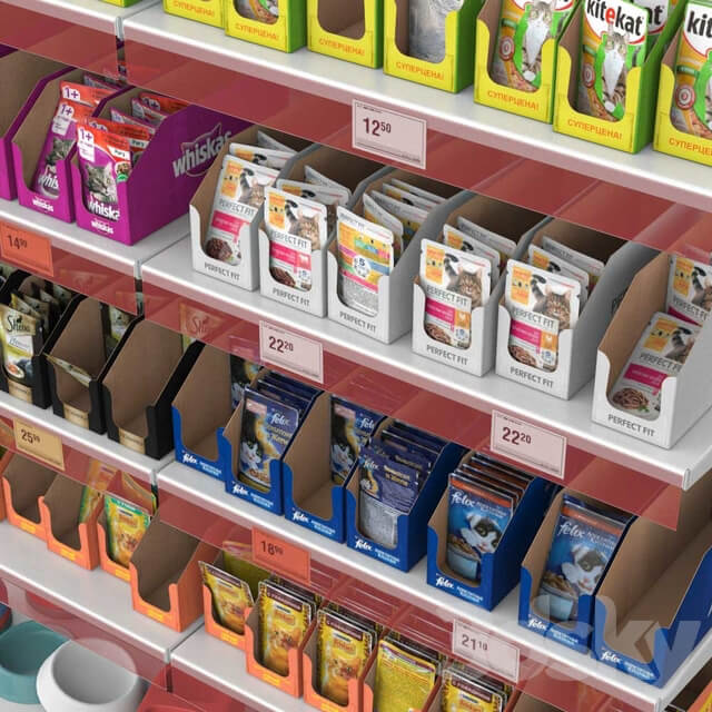 Products for animals food for cats 