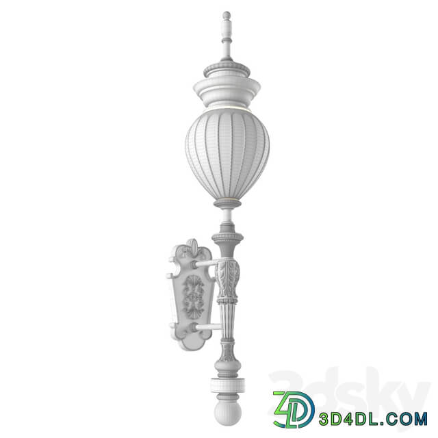Classic Wall Street Light. Street Light