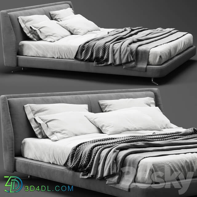 Bed Minotti spencer bed