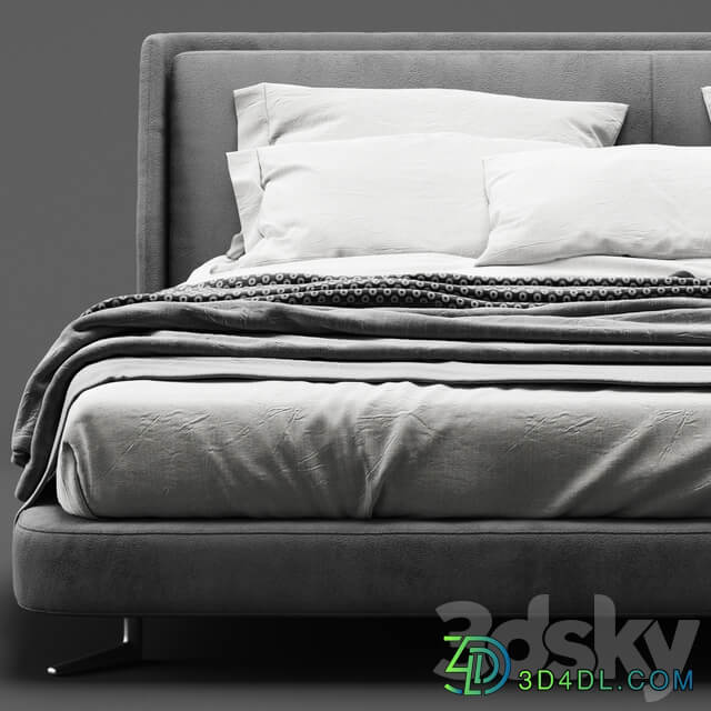 Bed Minotti spencer bed