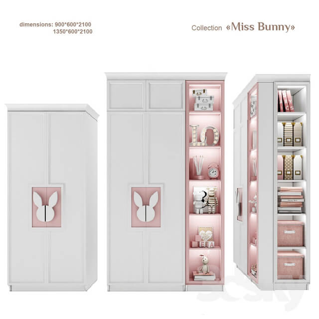 EFI Concept Kid Miss Bunny wardrobe 900