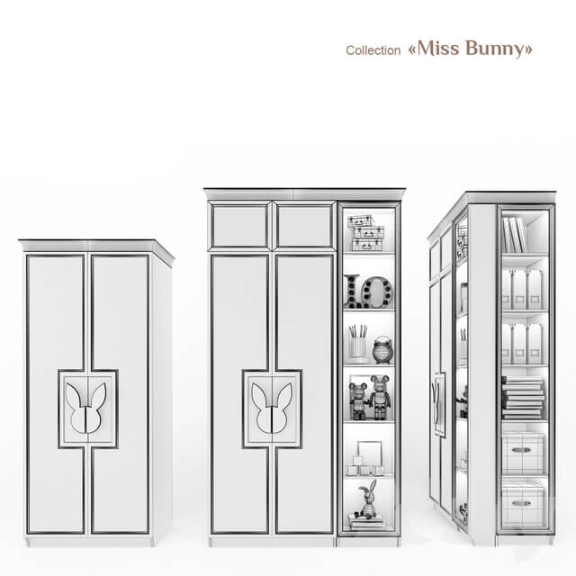 EFI Concept Kid Miss Bunny wardrobe 900