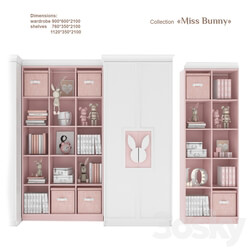 EFI Concept Kid Miss Bunny Shelf Inserts 