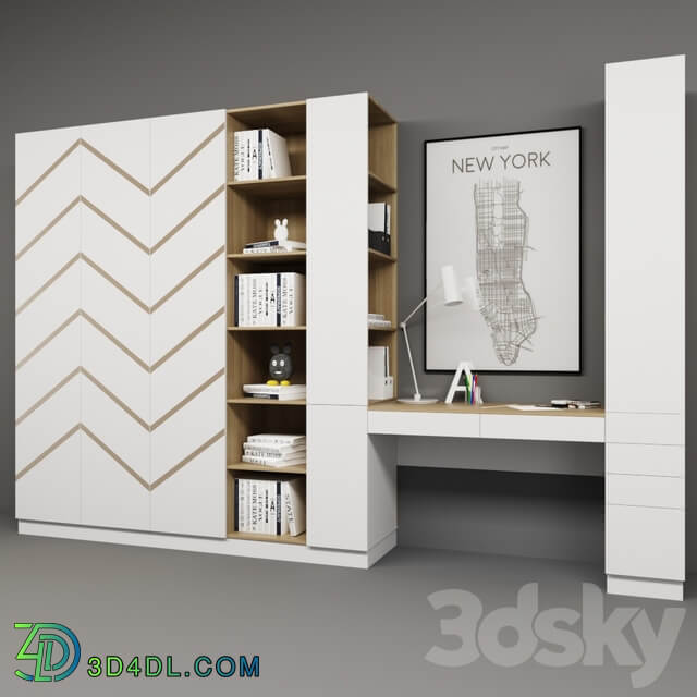 Wardrobe Display cabinets Wardrobe in the room