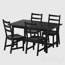 Table Chair IKEA Nordviken 