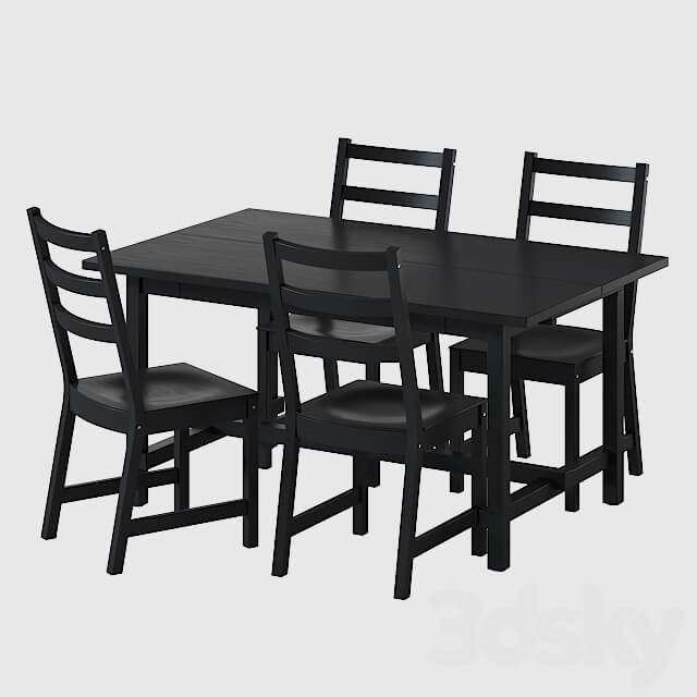 Table Chair IKEA Nordviken