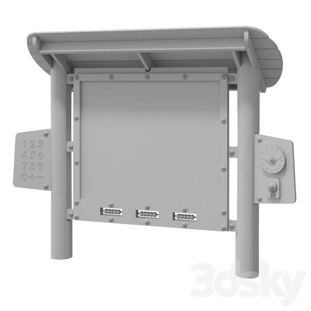 KOMPAN. TRAINING EQUIPMENT 3D Models