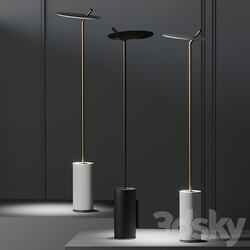 iCone Luce Lua ST Floor Lamp 3D Models 