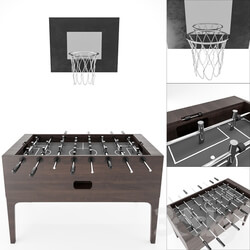 table football and basketball Hoop 