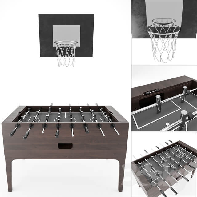 table football and basketball Hoop