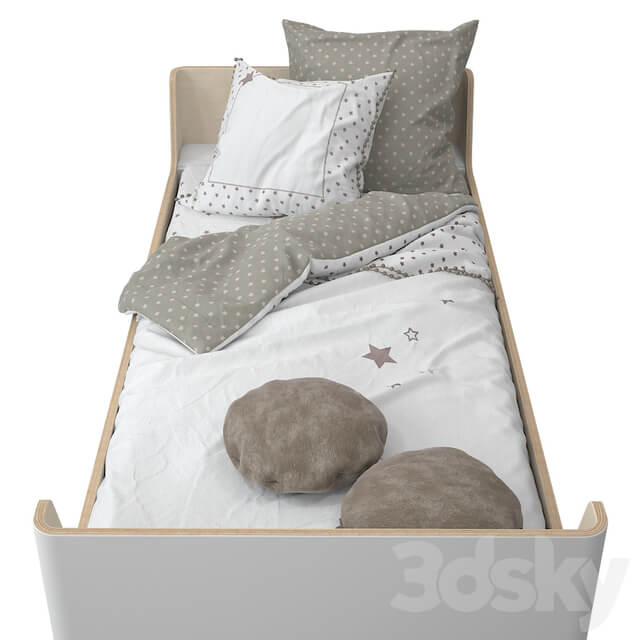 Scandi bed by Laredoute 01