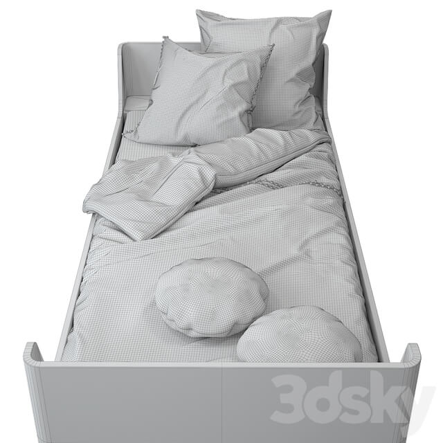 Scandi bed by Laredoute 01