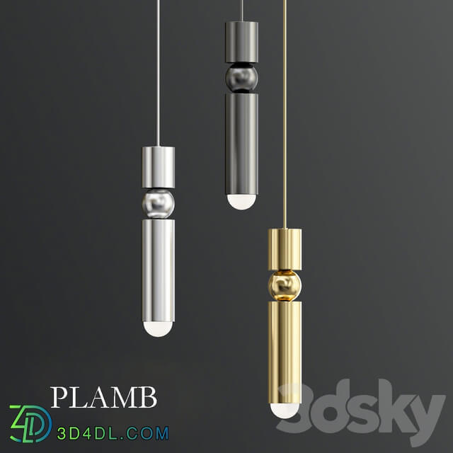Plamb Pendant light 3D Models