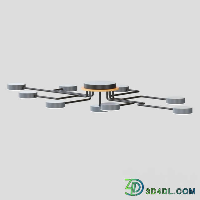 Lampatron Scheme Led Color 9 Ceiling lamp 3D Models