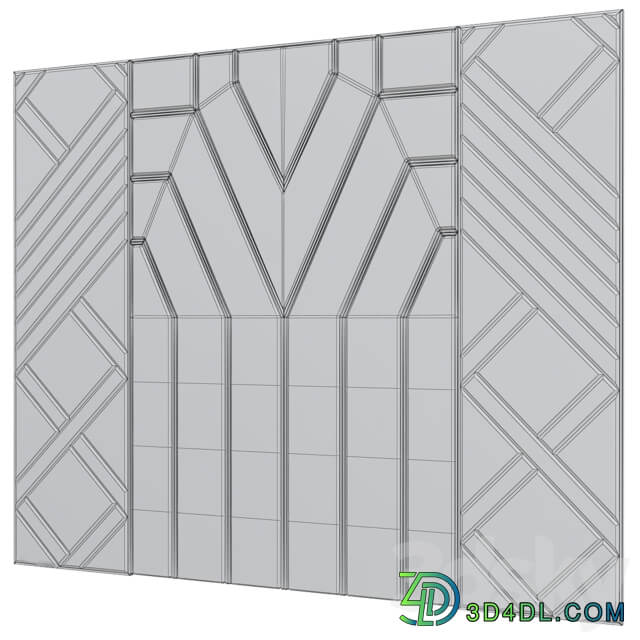 Headboard Premium PRO No. 28 Other 3D Models