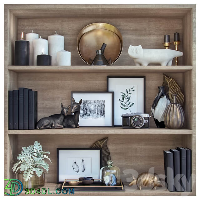 Bookshelf decor 2