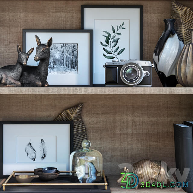 Bookshelf decor 2